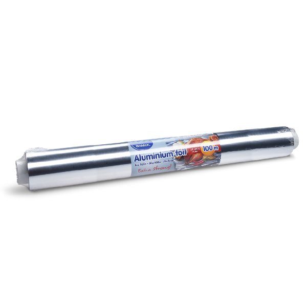 4 Rollen Alufolie 60 cm x 100 lfm.